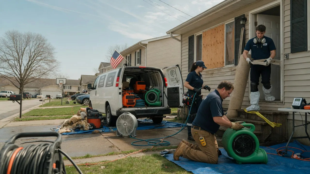 Water Damage Restoration in Groton, SD near me